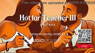 dominant teacher pounds submissive student pussy at home with edging dirty talk asmr