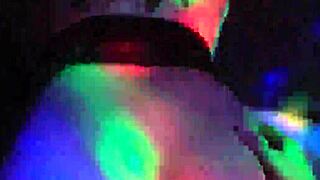 Petite Latina Unknown Big Ass Bent Over Doggystyle Creampie Public Disco Fuck