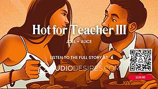 dominant teacher pounds submissive student pussy at home with edging dirty talk asmr