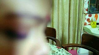 Hot Desi Maid Pounds House Owner