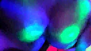 Petite Latina Unknown Big Ass Bent Over Doggystyle Creampie Public Disco Fuck