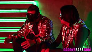 oh man stepdaughter gets threesomed rough by stepdad n stepbro
