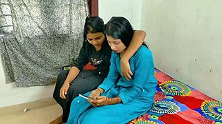 Sisters-in-law and wife bed threesome rough pounding dirty talk creampies everywhere.