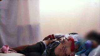 Schoolgirl rides her favorite teacher hard