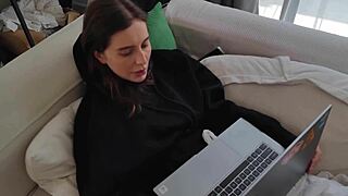 Stepfather tears stepdaughter's ass for college dropout stunt