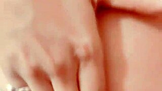 Hot slim indian girl plays with her boobs and pussy