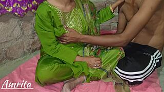 hot indian desi step brother in law and sister in law have wild sex