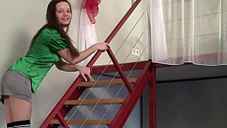 Amira s grinds herself on camera fingering her horny pussy