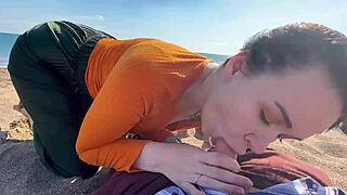 babe at the beach was up for sucking today