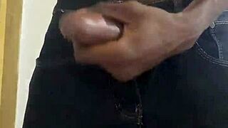 big dick college teen jerks in public