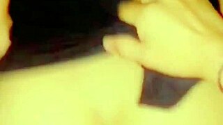Colombian roommate gets filled on her tits