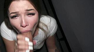 A perfect slut takes three guys in one night