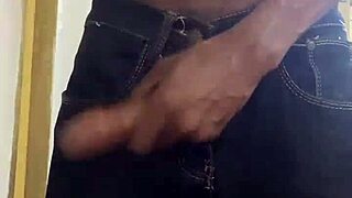 big dick college teen jerks in public