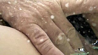 flashing pussy at student in pool