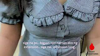 Filipina Housewife Fucks Landlord For Rent Extension