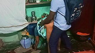 Indian Student Enjoys Sex Session With Aunty At Home