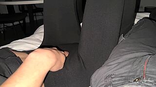 Gorgeous blonde gets her pink pussy fucked pov