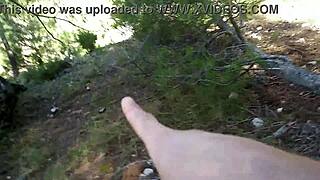 Public fuck outdoors big ass white girl
