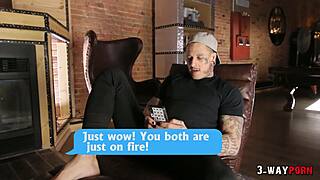 two petite babes get fucked hard by huge cock