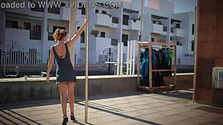 Public nude photoshoot yulieart part 1
