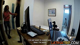 tight latina teen model gets fucked at casting
