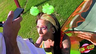 funsize teen 18+s a petite 18+ cosplaying as a pokemon is fucked outdoor