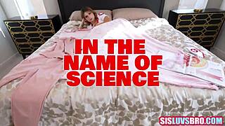 Nurse Step Sister Studies Step Brothers Cock