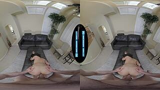 I feel so excited as you pound my big tits making me a star in lethal vr
