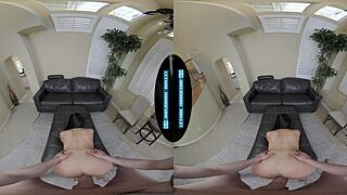 I feel so excited as you pound my big tits making me a star in lethal vr