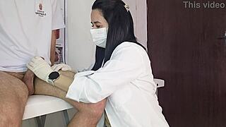 emergency nurse checks student erection at university