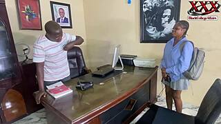 Desperate student meets teachers in office for help