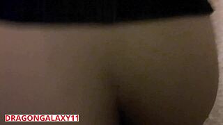 Risky public pov anal sex and creampie in the street with sexy latina college!