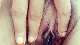 Thin college student testing her before freshup