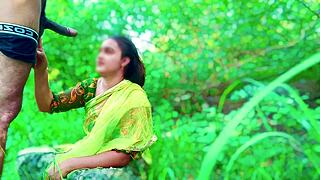 Dehati Village Girl Outdoor Fun With Jija In Field