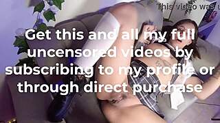 Slutty student receives disciplinary punishment from teacher