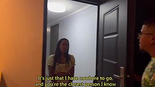 fucking a college girl next to my wife with captions