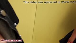 Horny latina flashes and plays dirty at the mall 😏