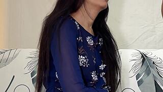 Jija fucks pakistani mehars tight pussy hard
