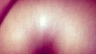 College girlfriend throws ass back for money