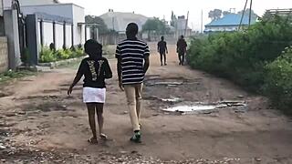 class teacher teaches student biology with monster cock