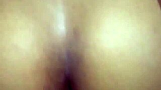 College girlfriend throws ass back for money