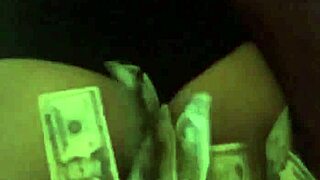 College girlfriend throws ass back for money