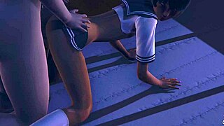 Yaoi femboy - pov simon gets fucked in the gym storage room - anime manga gay