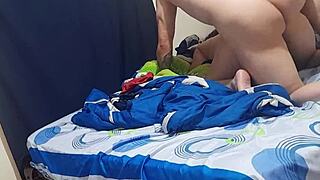 no la quise dejar dormir a esta putita del bar culo rico