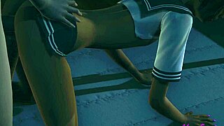 Yaoi femboy - pov simon gets fucked in the gym storage room - anime manga gay