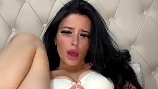 Horny american student gives pov blowjob
