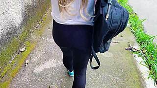 Schoolgirl Fucked In Car Right In Front Of School