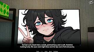 my femboy roommate got caught masturbating with a dildo in the game