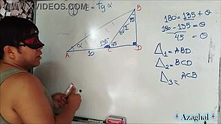 japanese student solves math with teacher