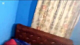 Black ebony girl visits her boyfriend and gets fucked